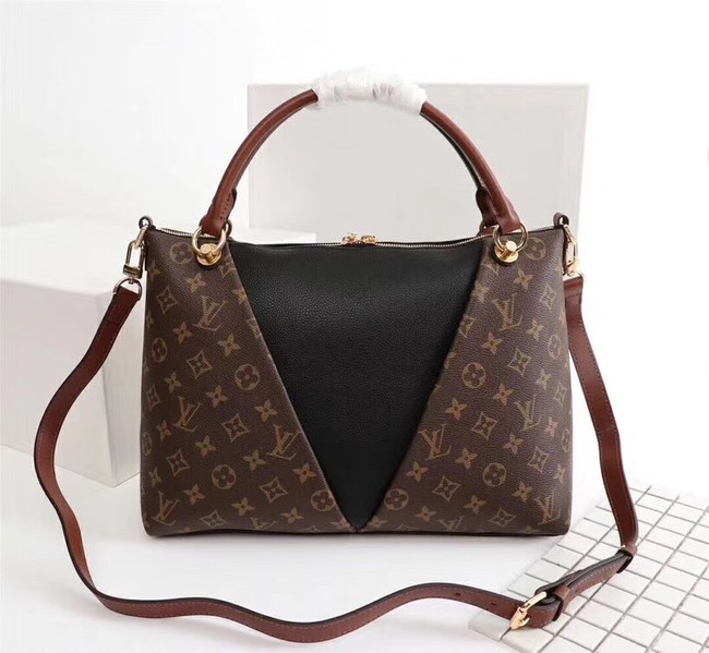 Louis Vuitton V TOTE MM M43949 black