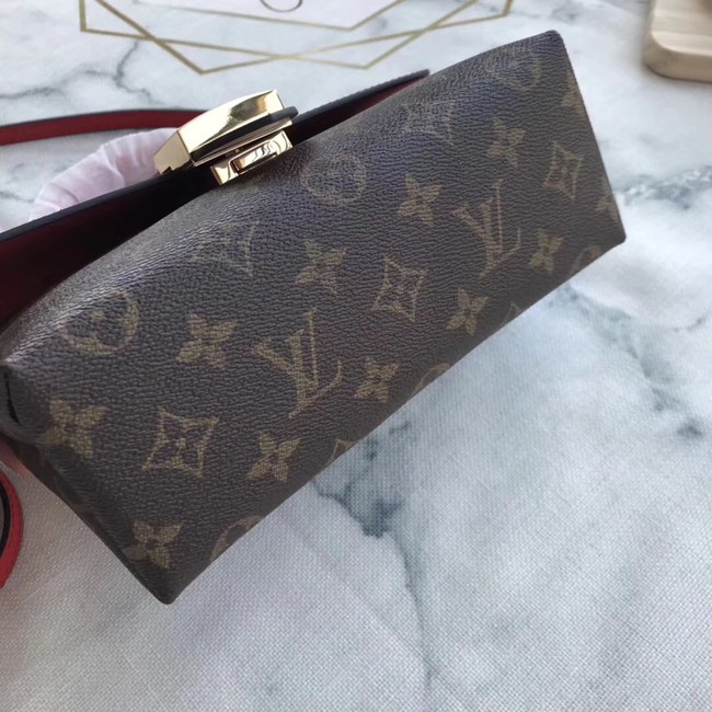 Louis Vuitton Monogram Canvas original M43129 red