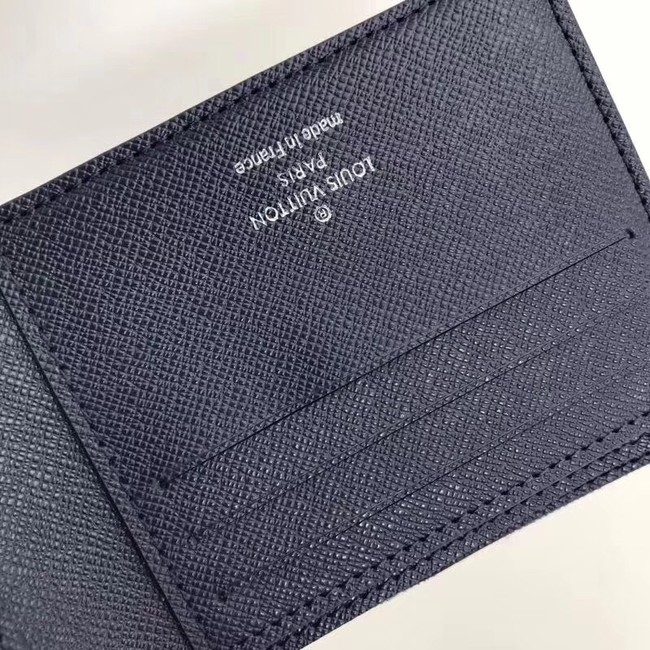 Louis vuitton original MULTIPLE WALLET M60895 blue