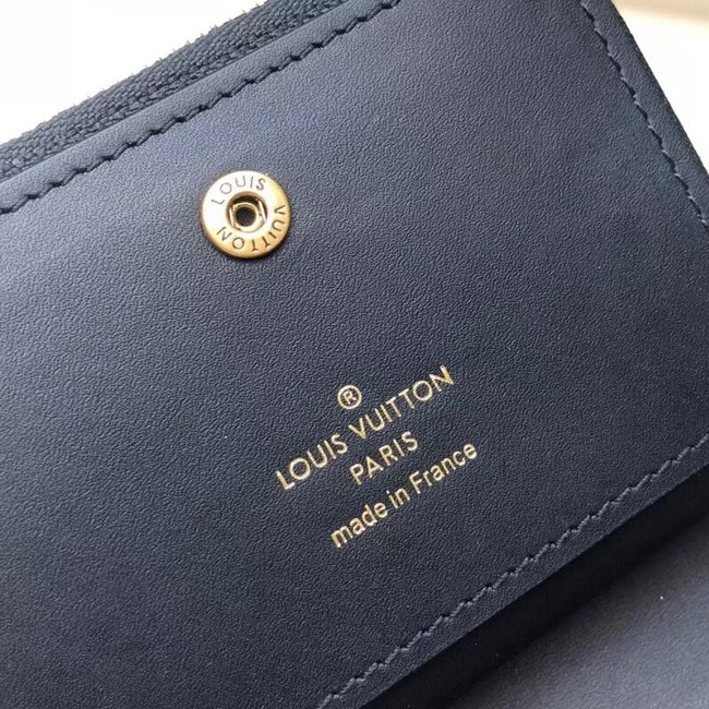 LOUIS VUITTON NEW WAVE COMPACT WALLET M63789 black