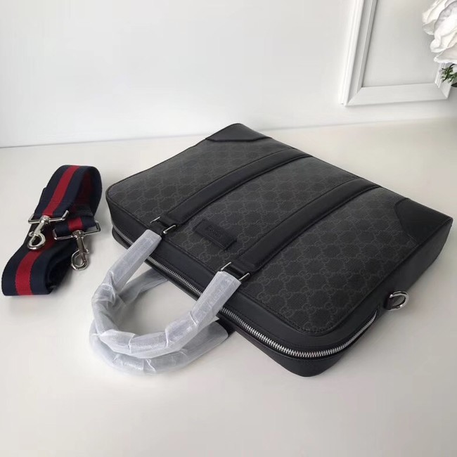 Gucci GG canvas top quality tote bag 387102 black