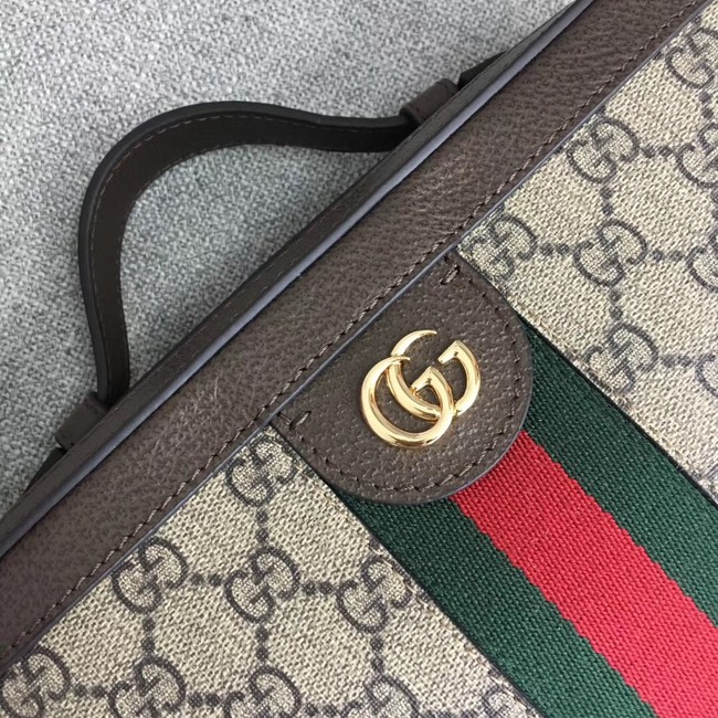 Gucci Ophidia small GG shoulder bag 550622 brown