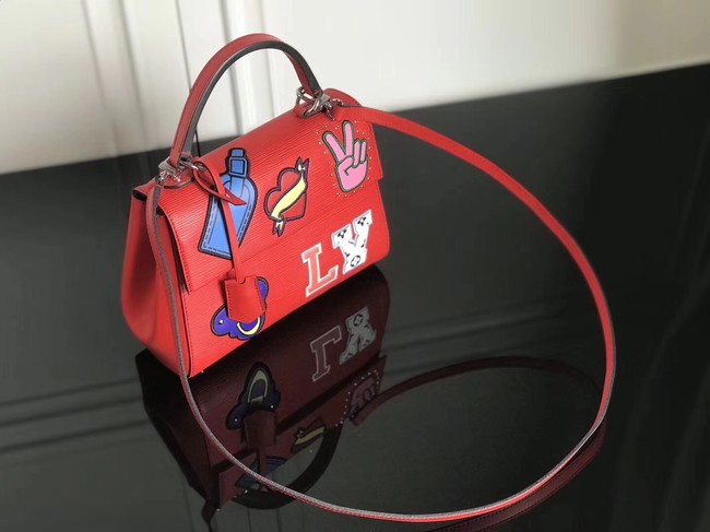 Louis Vuitton original Epi Leather CLUNY BB M52484 red