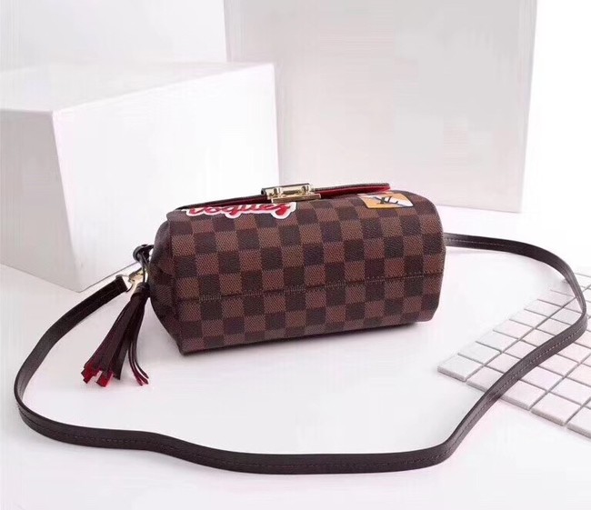 Louis Vuitton Damier Ebene Canvas CROISETTE N40055