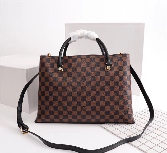 Louis Vuitton Damier Ebene Canvas RIVERSIDE M55040 black