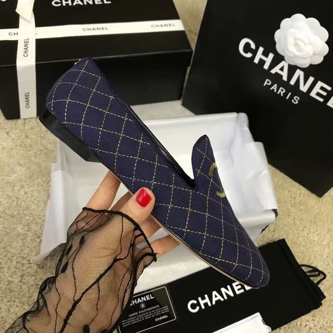 Chanel Espadrilles CH2444LS dark blue