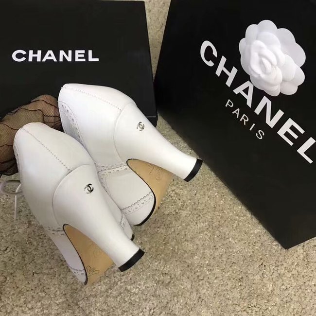 Chanel Lace-Ups Grosgrain CH2445LS white