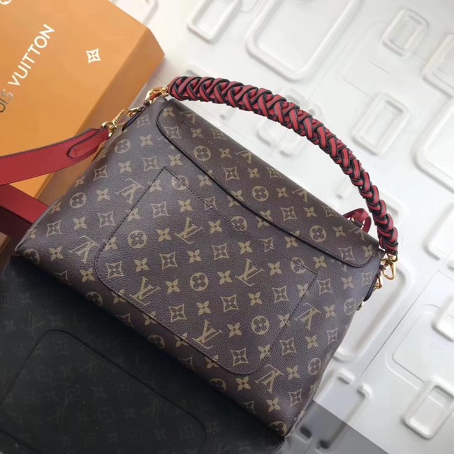 Louis vuitton original Monogram Canvas BEAUBOURG MM M43953 red