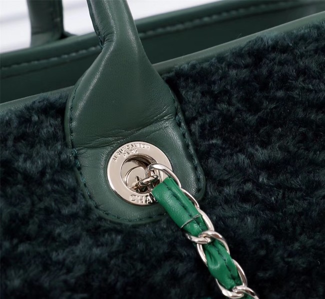 Chanel Maxi Shopping Bag A66942 green