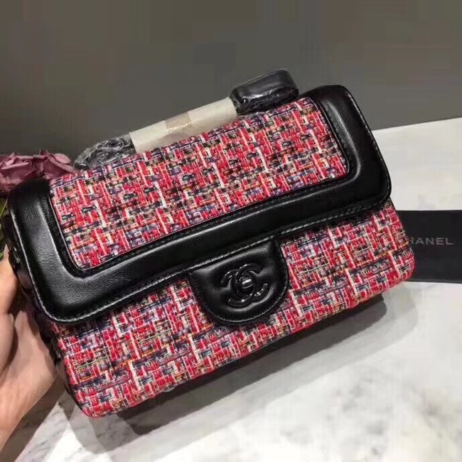 Chanel Shoulder Bag 56398 red