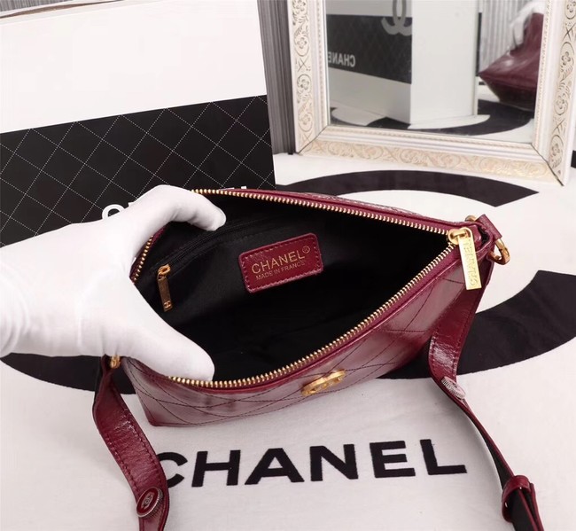 Chanel Shoulder Bag 56399 red