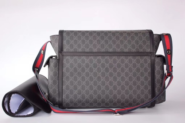 Gucci GG Supreme diaper bag 495909 black