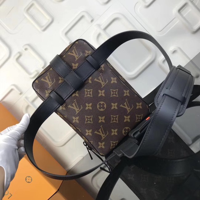 Louis Vuitton Monogram Canvas M44428 black