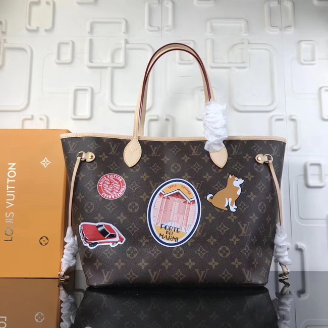 Louis vuitton original monogram canvas NEVERFULL MM M40995