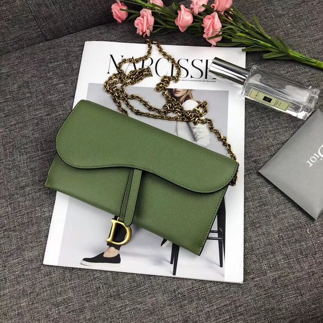 DIOR WITH CHAIN bag 26955 green