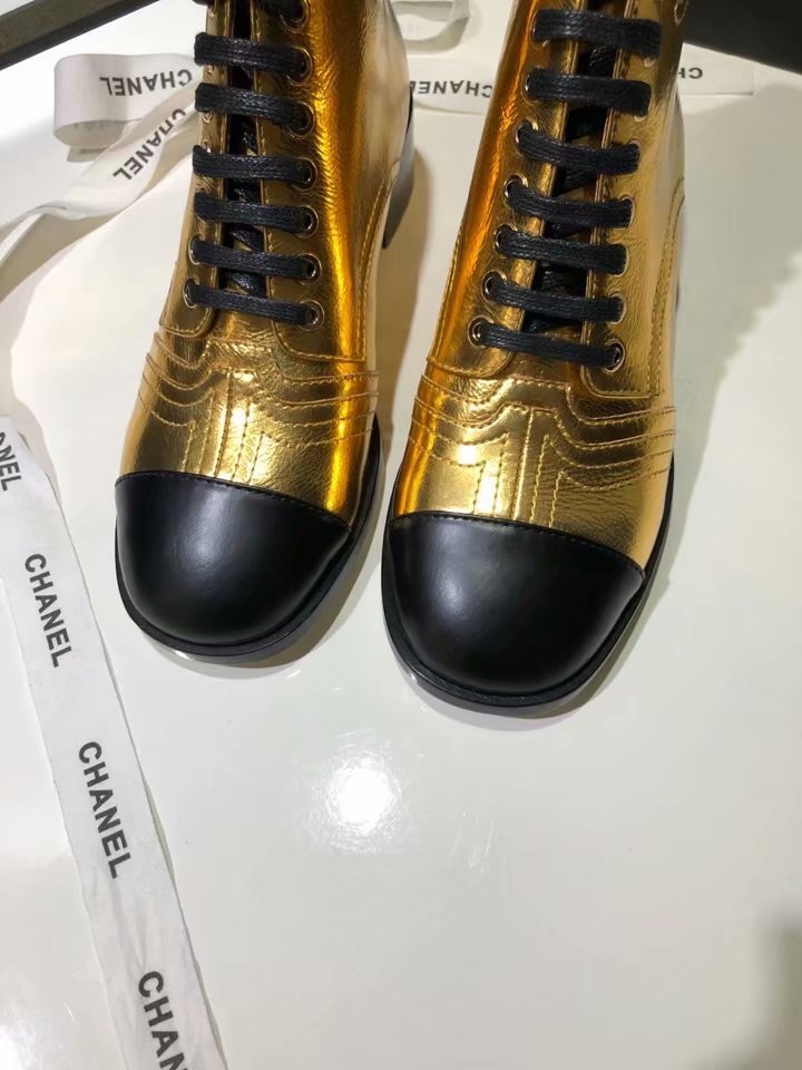 Chanel Shoes CH2442MG Gold