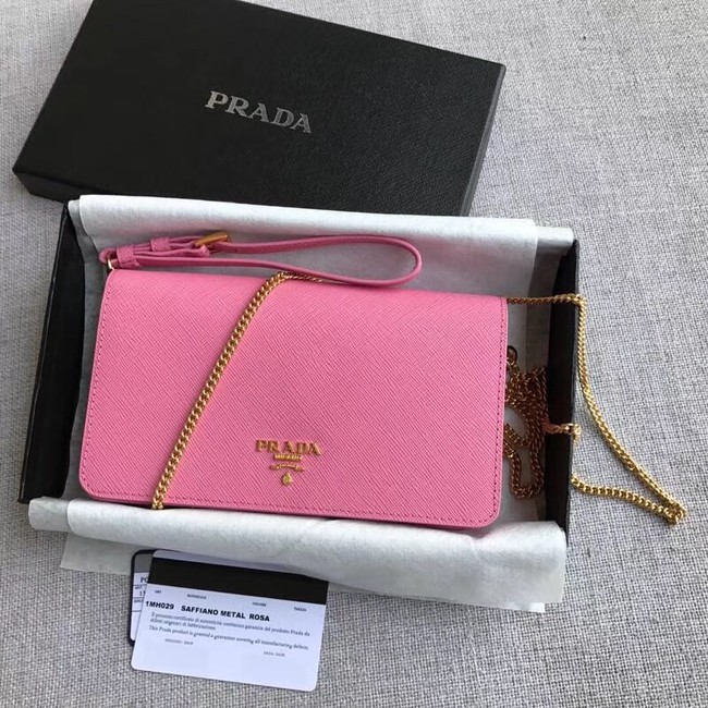 Prada Saffiano Leather Mini Bag 1HZ029 pink