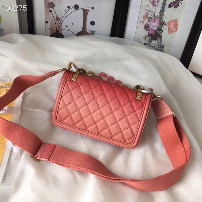 Chanel flap bag AS0061 Coral