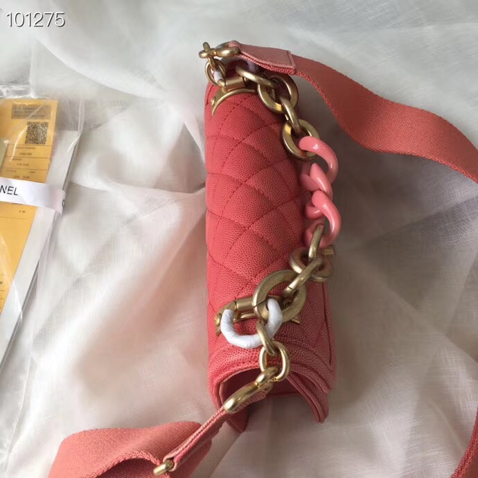 Chanel flap bag AS0061 Coral