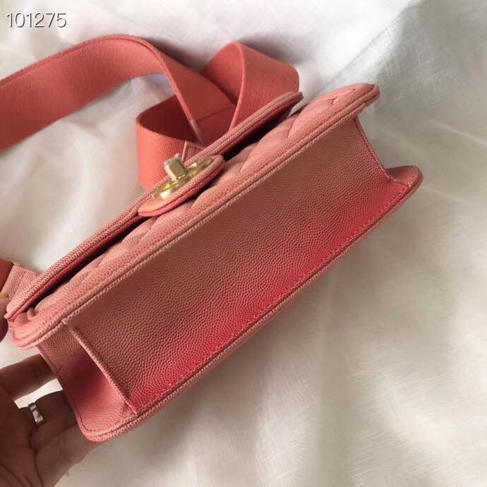 Chanel flap bag AS0061 Coral