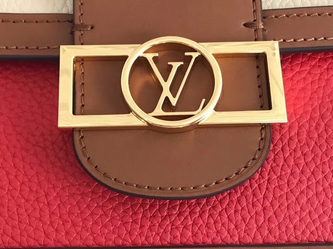 Louis Vuitton original SAINT SULPICE PM M44391 apricot with red