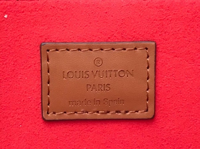 Louis Vuitton original SAINT SULPICE PM M44391 apricot with red