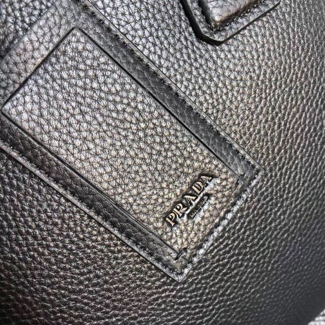 Prada Leather Briefcase 2VE368 black