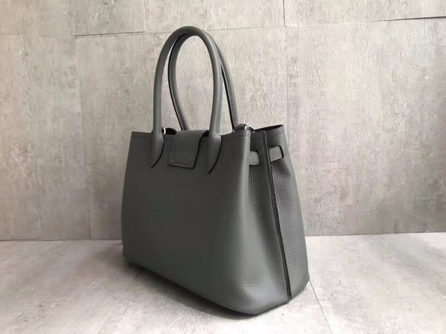 Prada Leather handbag 1BG148 grey