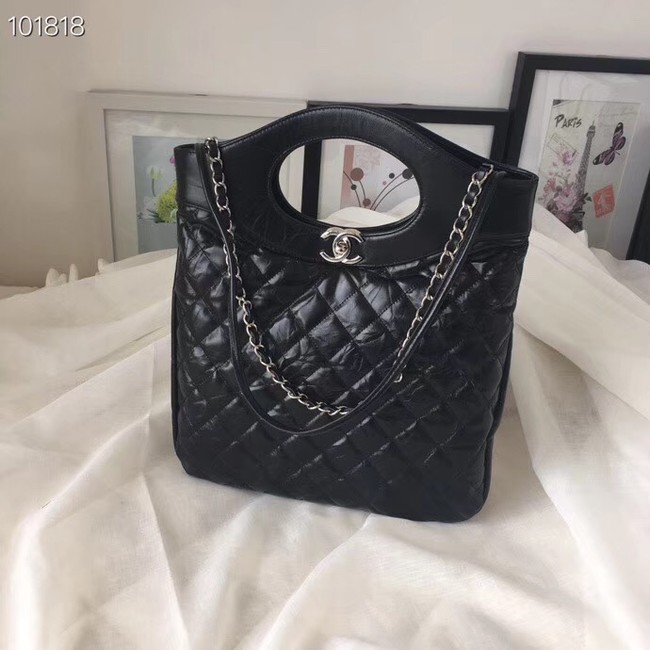 chanel 31 small shopping bag AS0091 black