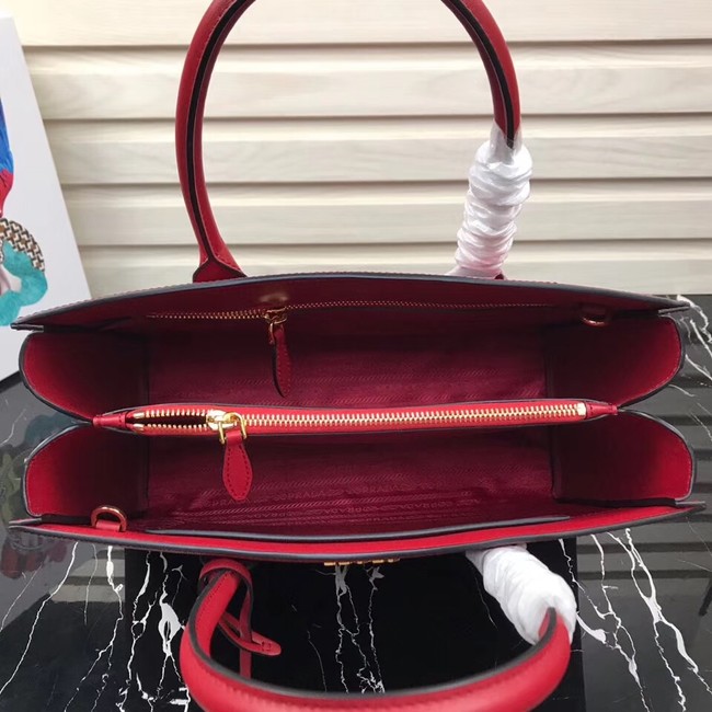 Prada Saffiano Leather Tote Large 1BA153 red