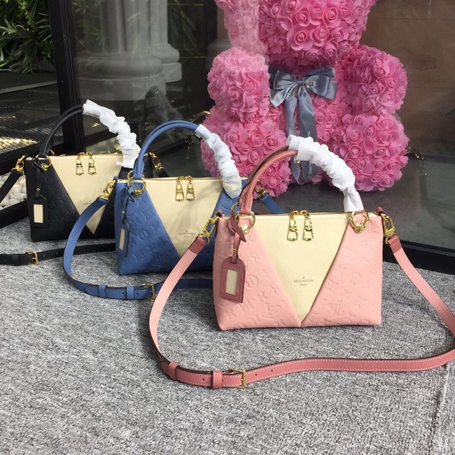 Louis vuitton original V TOTE BB M44397 blue&beige