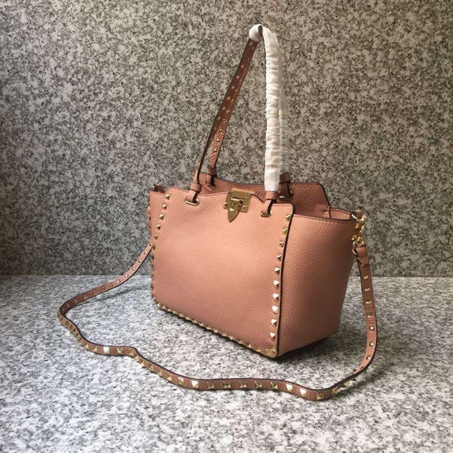 VALENTINO Rockstud medium tote 0972 pink