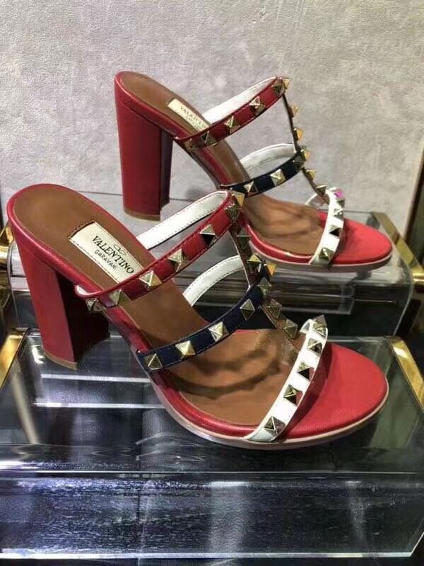 Valentino Leather Sandal Shoes V80666