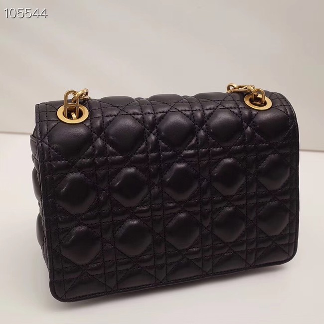 Dior MISS DIOR BAG IN BLACK LAMBSKIN M0250C