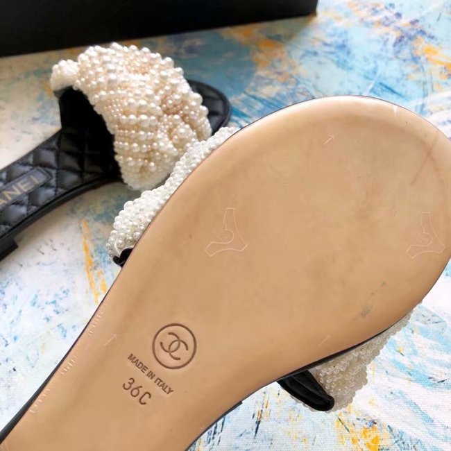 Chanel Pearl slippers CH2479XXC-1