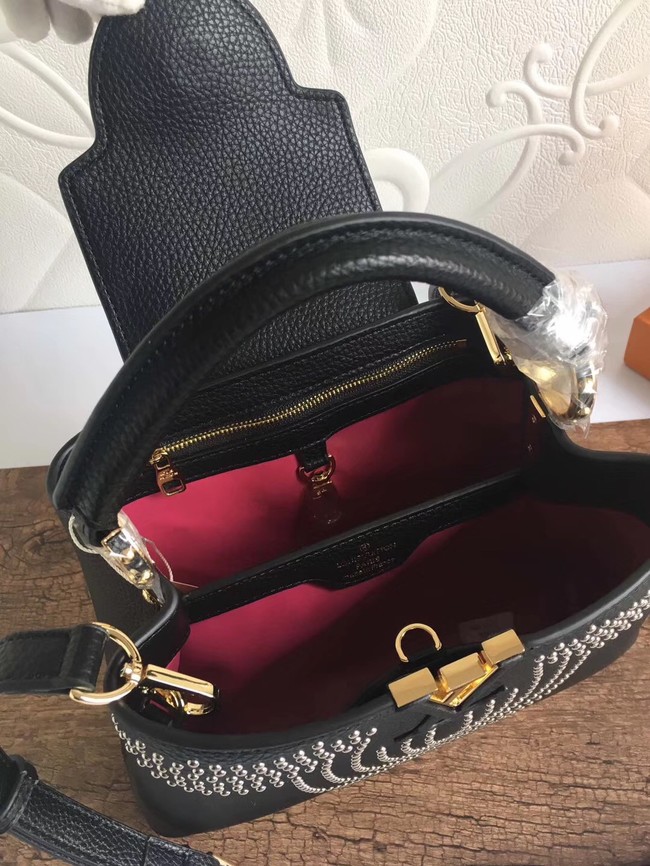 Louis vuitton CAPUCINES BB M53216 Black