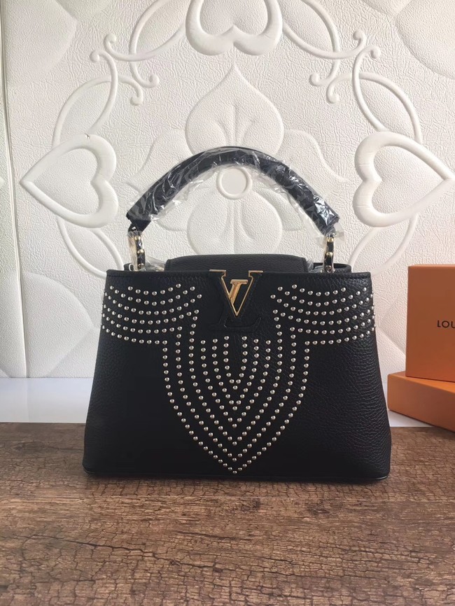 Louis vuitton CAPUCINES BB M53216 Black