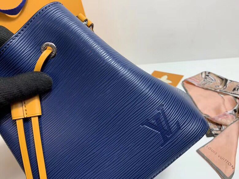 Louis Vuitton Original Epi Leather Neonoe BB Bag M53612 Navy