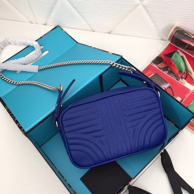 Prada Calf leather bag 183 blue