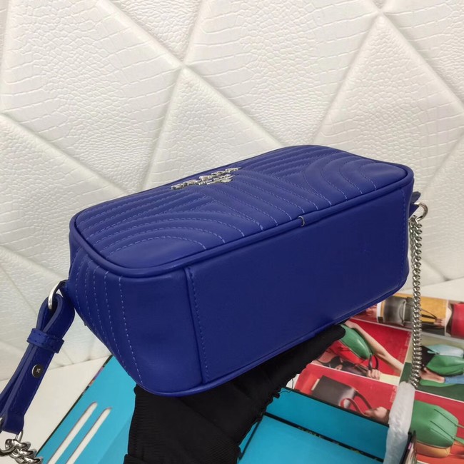 Prada Calf leather bag 183 blue