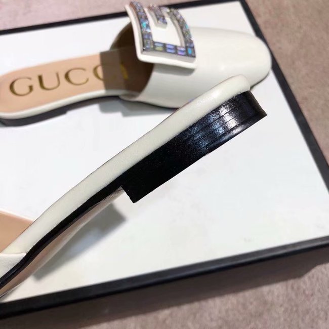 Gucci slide with crystal G GG1472BL-1