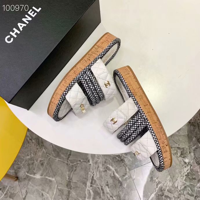 Chanel lady leather fashion Slipper CH2508XXC-2