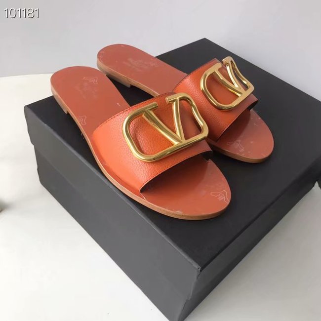 Valentino lady leather fashion Slipper VT977JYX-2