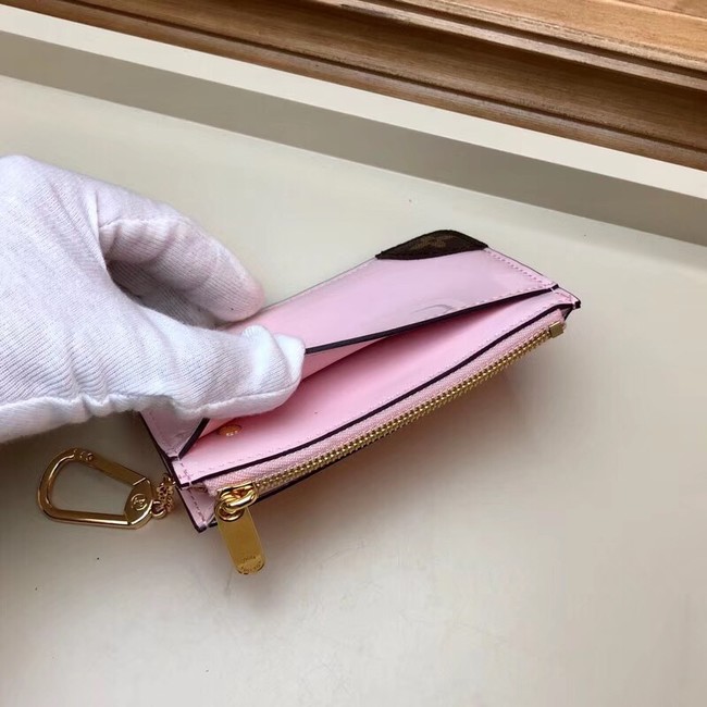 Louis vuitton card holder M63853 pink