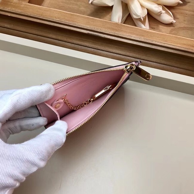 Louis vuitton card holder M63853 pink