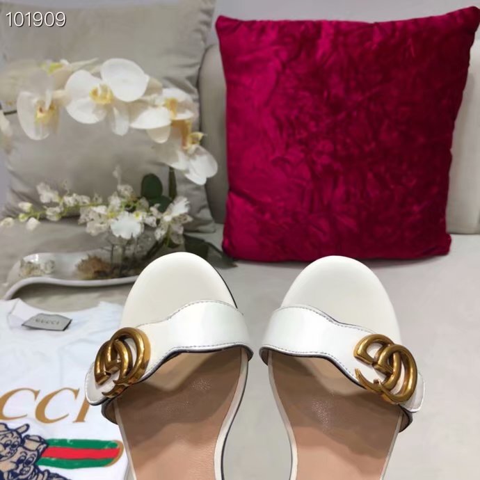 Gucci Leather Double G sandal GG1533BL-2