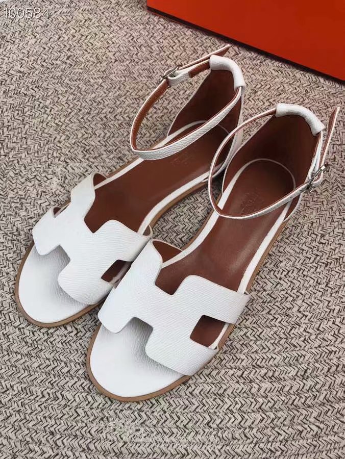 Hermes lady leather Sandals HO844OMF-1