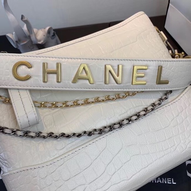 Chanel gabrielle hobo bag A93824 white