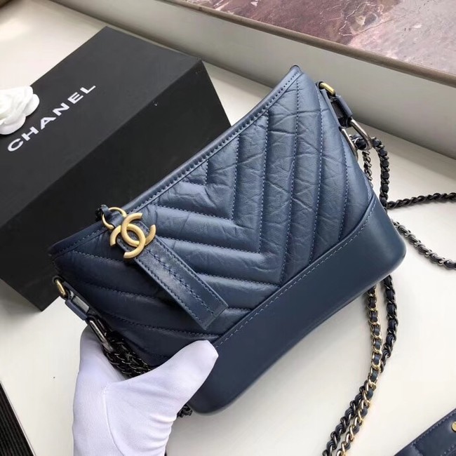 Chanel gabrielle small hobo bag A91810 blue