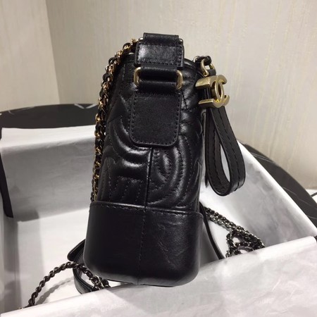 Chanel gabrielle small hobo bag A91810 black